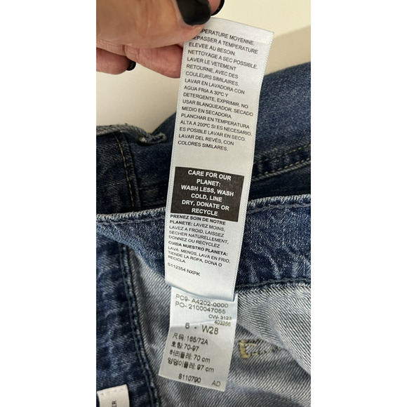 Levis Signature Gold Everyday Jogger Jeans Size 6 Medium Wash Blue - Picture 12 of 12